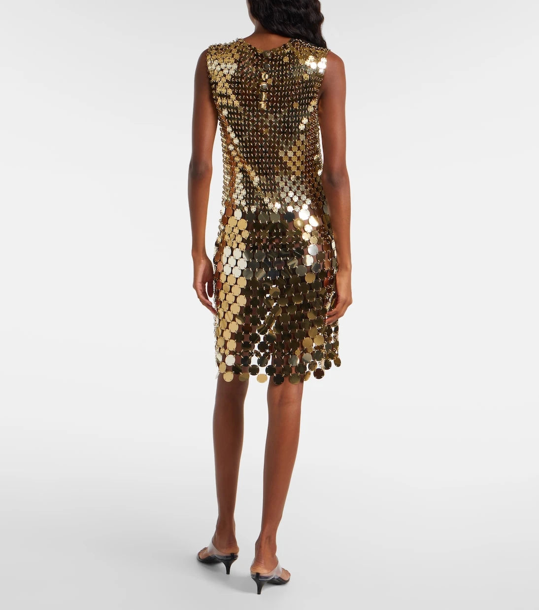 Rabanne - Sparkle Disc minidress
