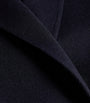 Joseph Navy Wool-Cashmere Long Cenda Coat