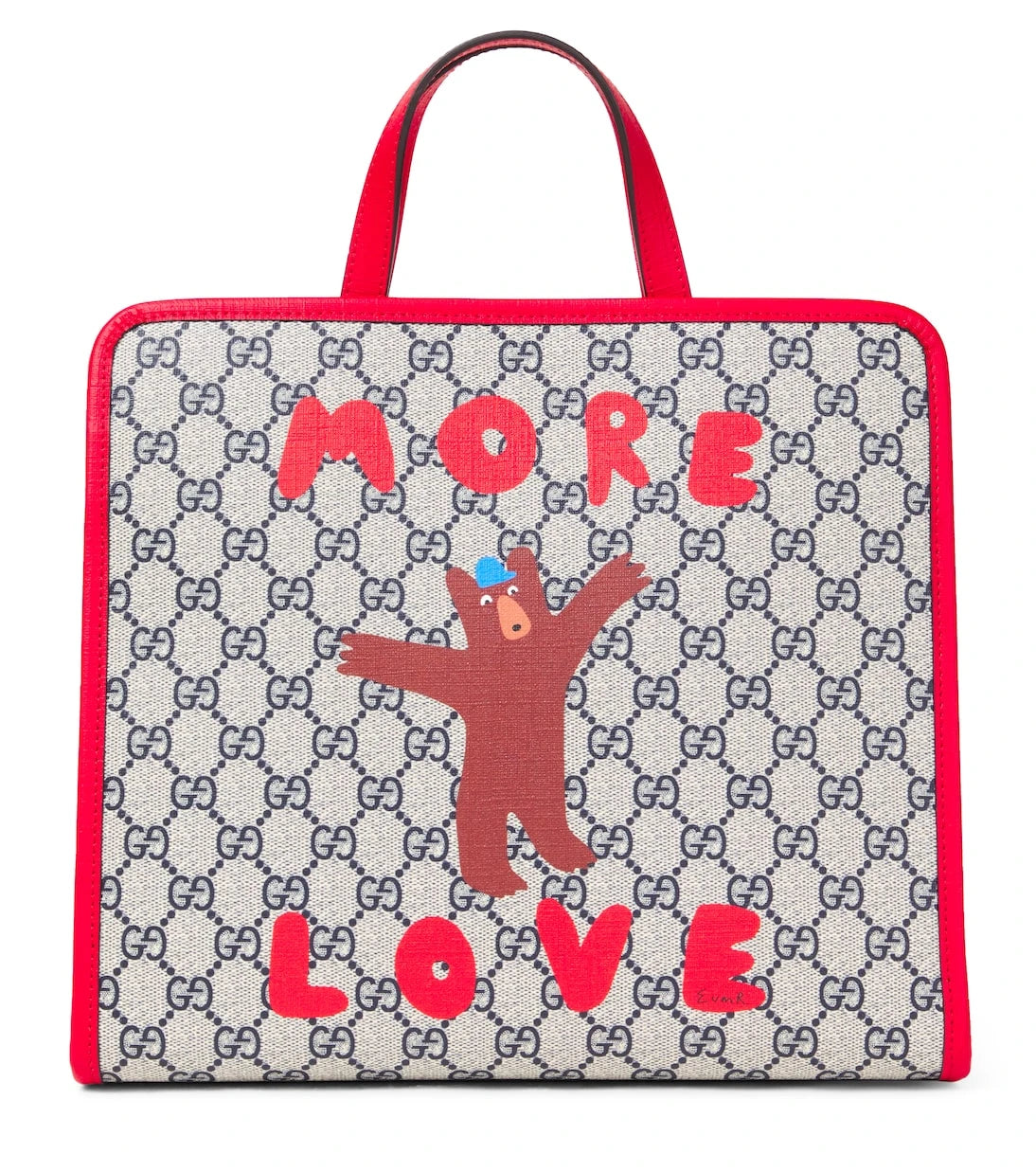 Gucci Kids - حقيبة توت قماش GG بتعاون مع Euan Roberts