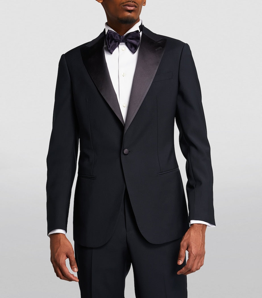 Virgin Wool-Silk 2-Piece Soho Tuxedo