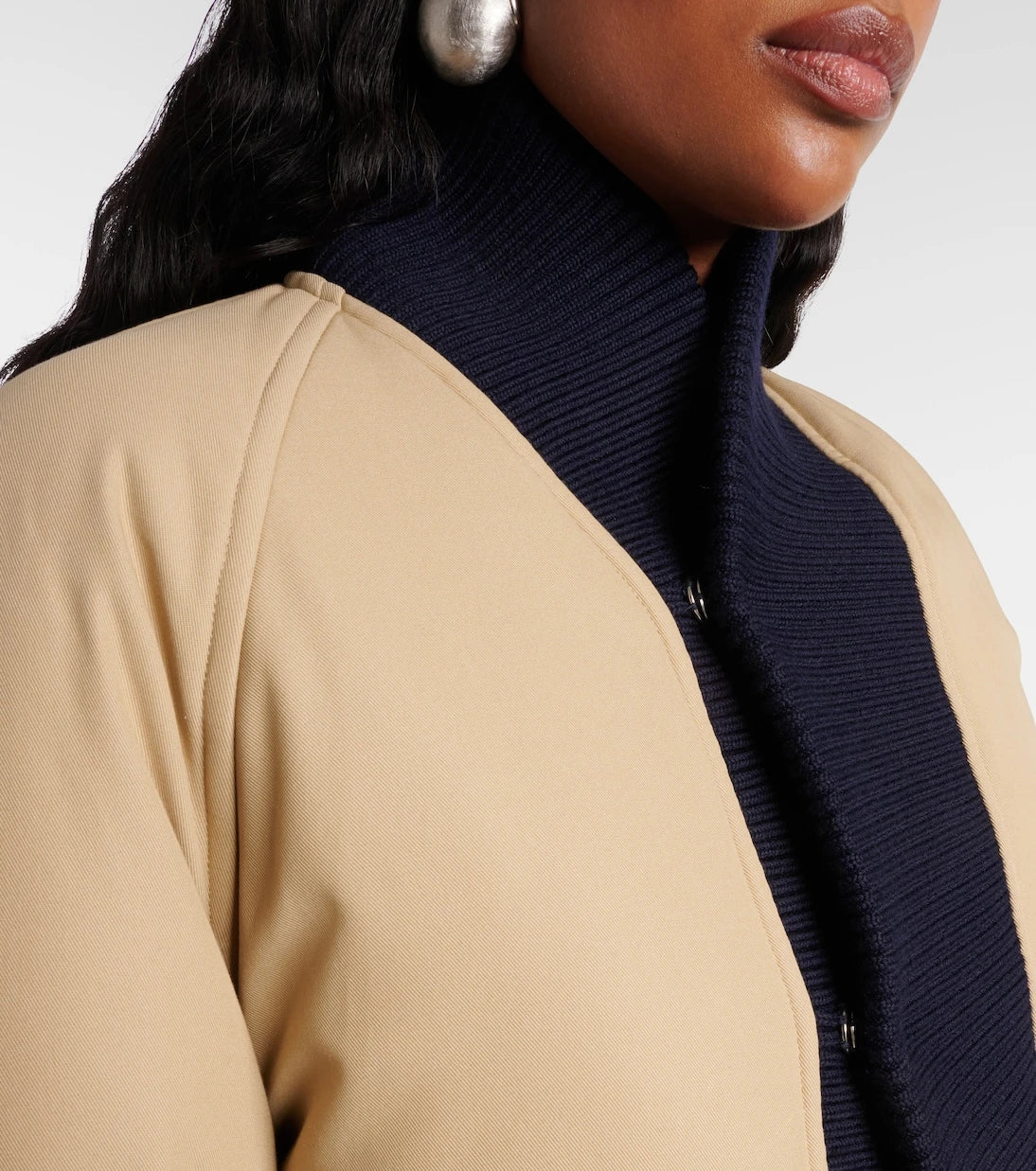 Jean Paul Gaultier - Cropped cotton bomber jacket