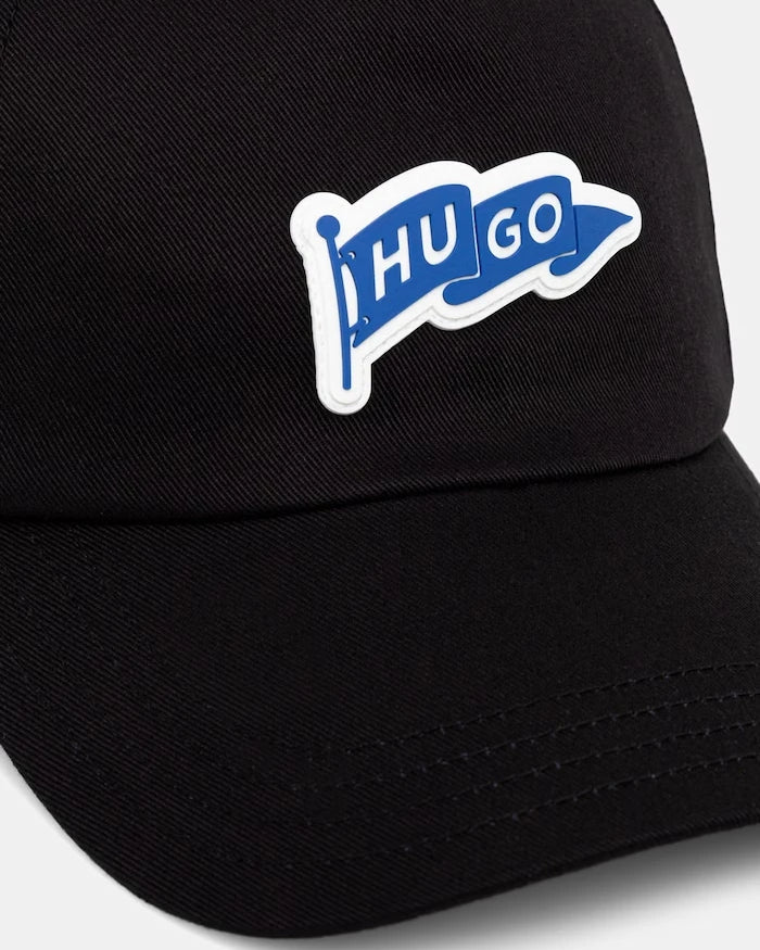 HUGO Blue Erkek Pamuklu Vizörlü Şapka Jinko-Flag