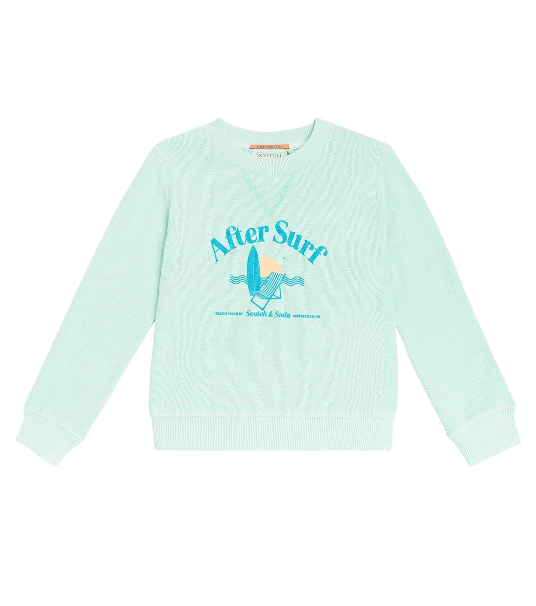Scotch & Soda Kids - سويت شيرت جيرسي مطبوع