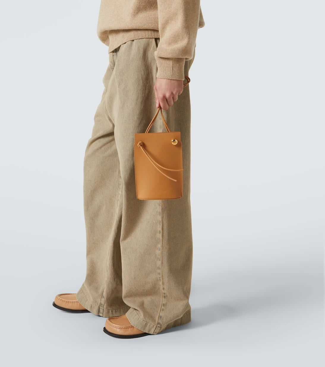 Loewe - Pebble Dice leather shoulder bag