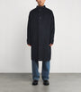 System Navy Wool-Alpaca Overcoat