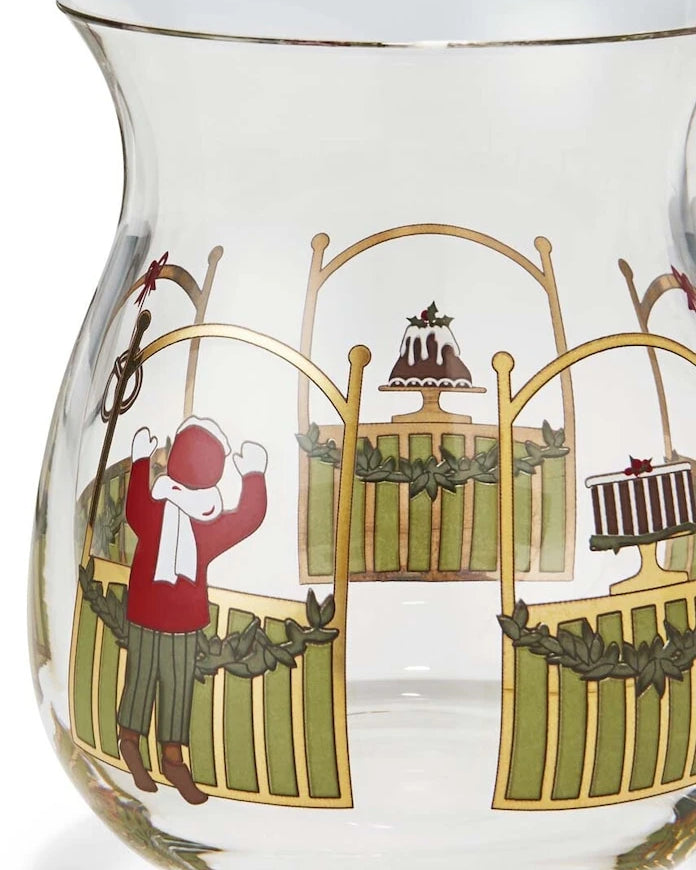 Holmegaard Christmas Tea Light Dekoratif Mumluk (2 adet)