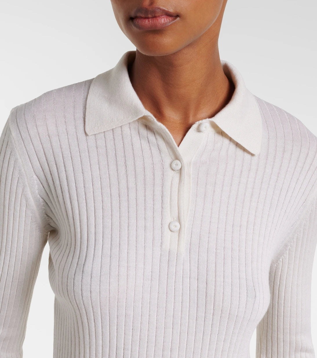 Max Mara - Gitano cashmere and silk polo sweater