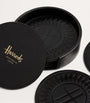 Leather Logo Coasters (Set of 6)