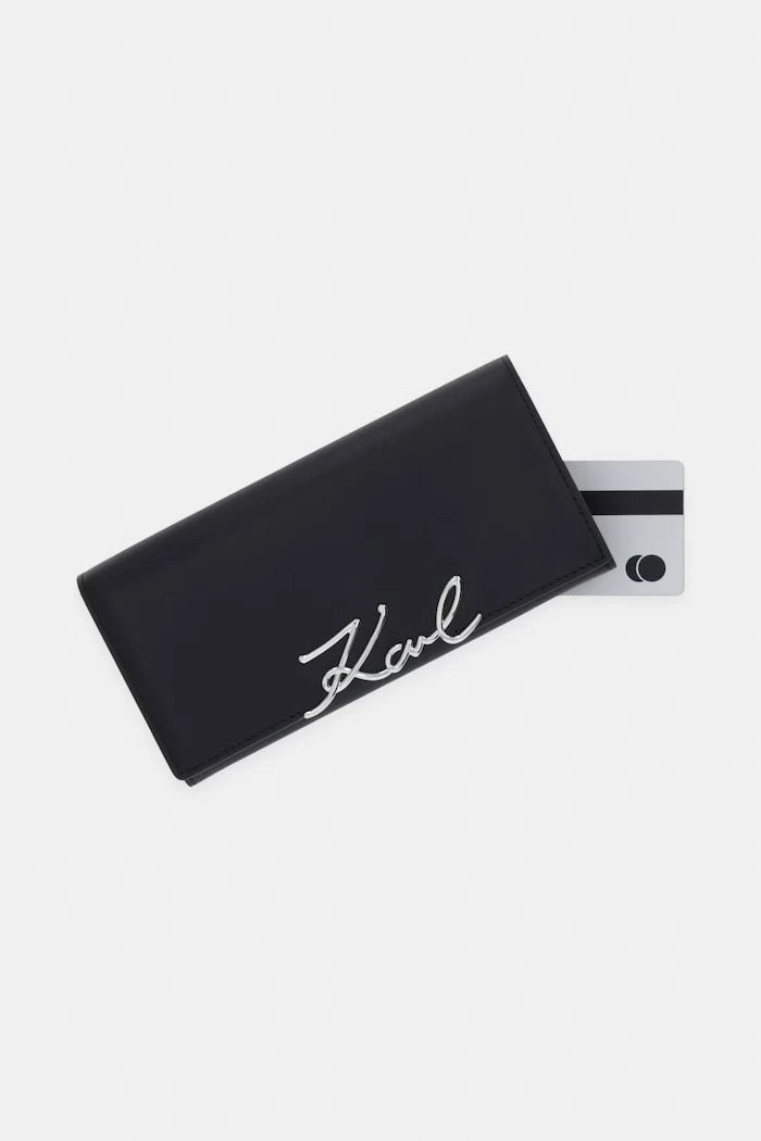 Karl Lagerfeld kadın deri cüzdan K/SIGNATURE