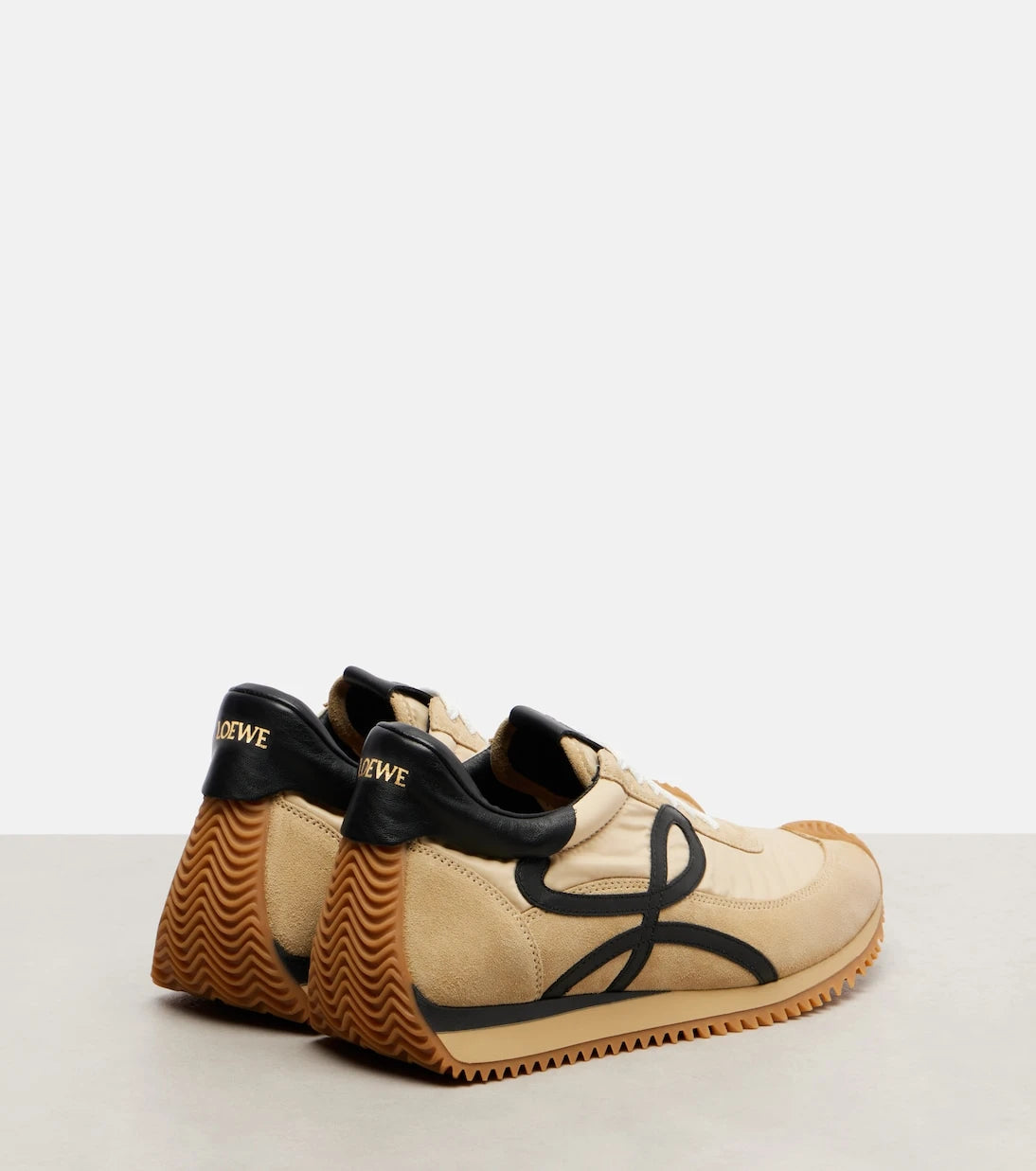 Loewe - Flow Runner suede sneakers