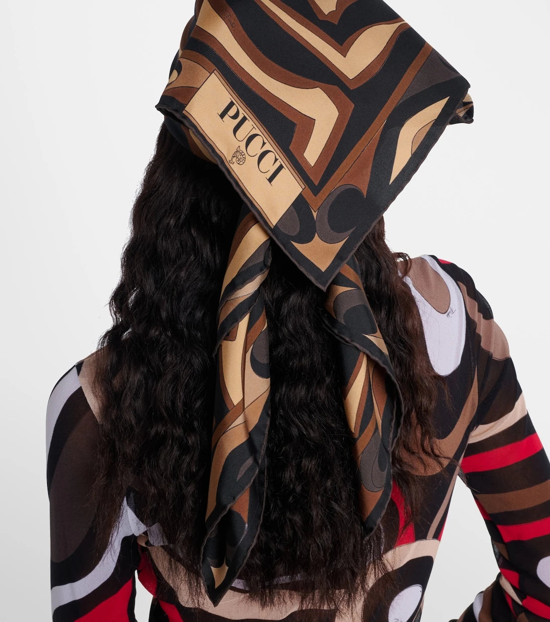 Pucci - Labirinto silk twill scarf
