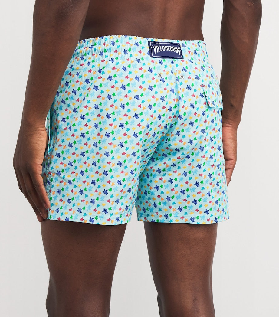 Turtle Print Moorise Swim Shorts