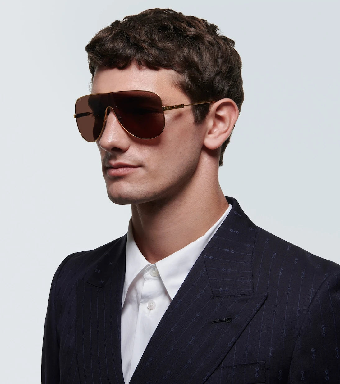 Gucci - Mask Frame sunglasses