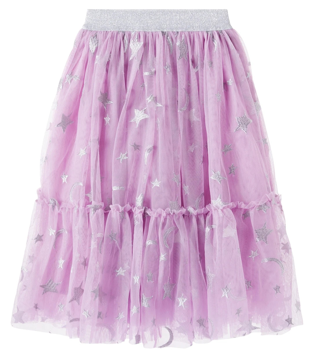 Stella McCartney Kids - Embroidered tulle skirt