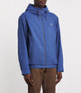 Polo Ralph Lauren Blue Water-Repellent Hooded Harrington Jacket