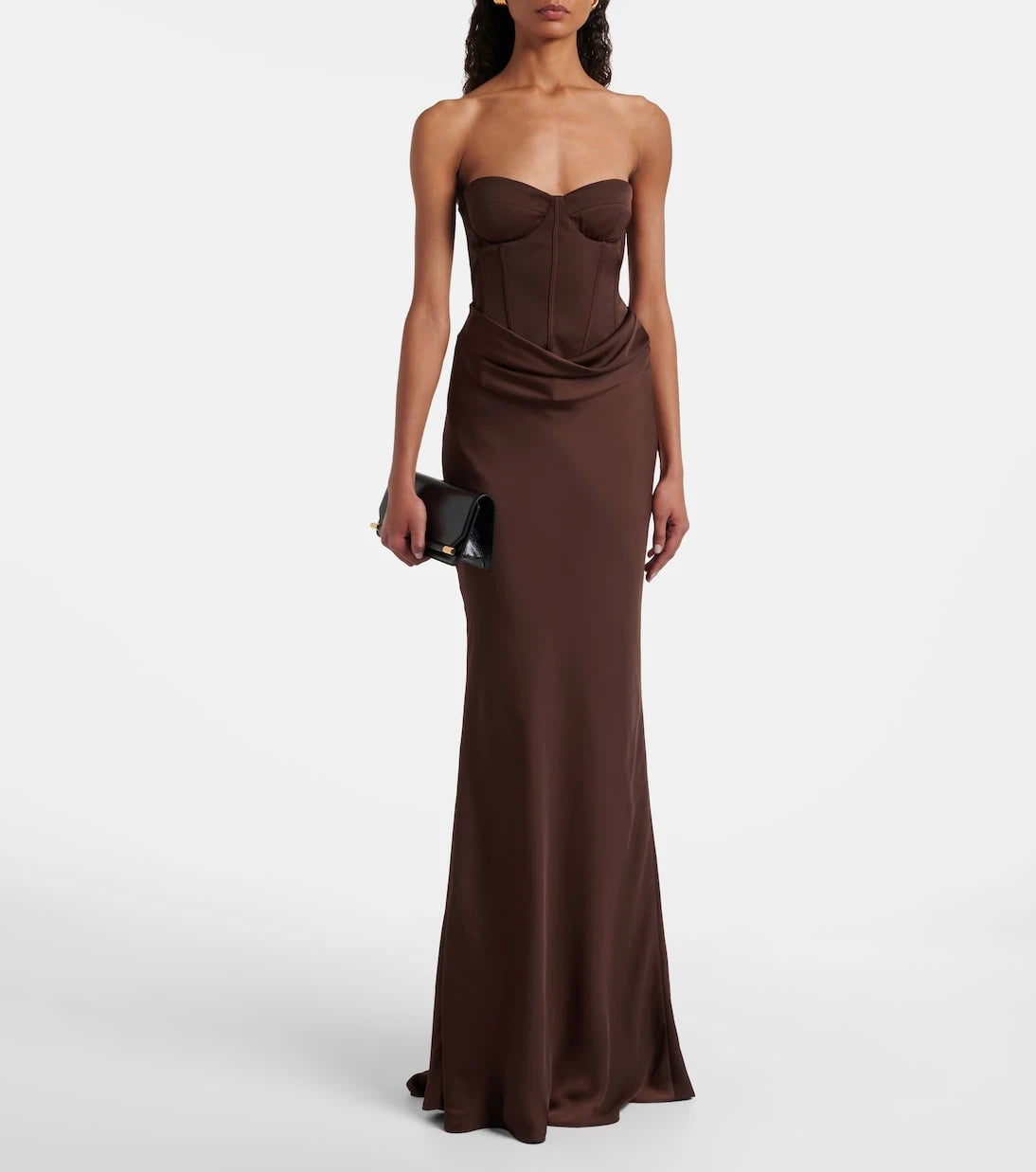 Rotate - Satin bustier gown