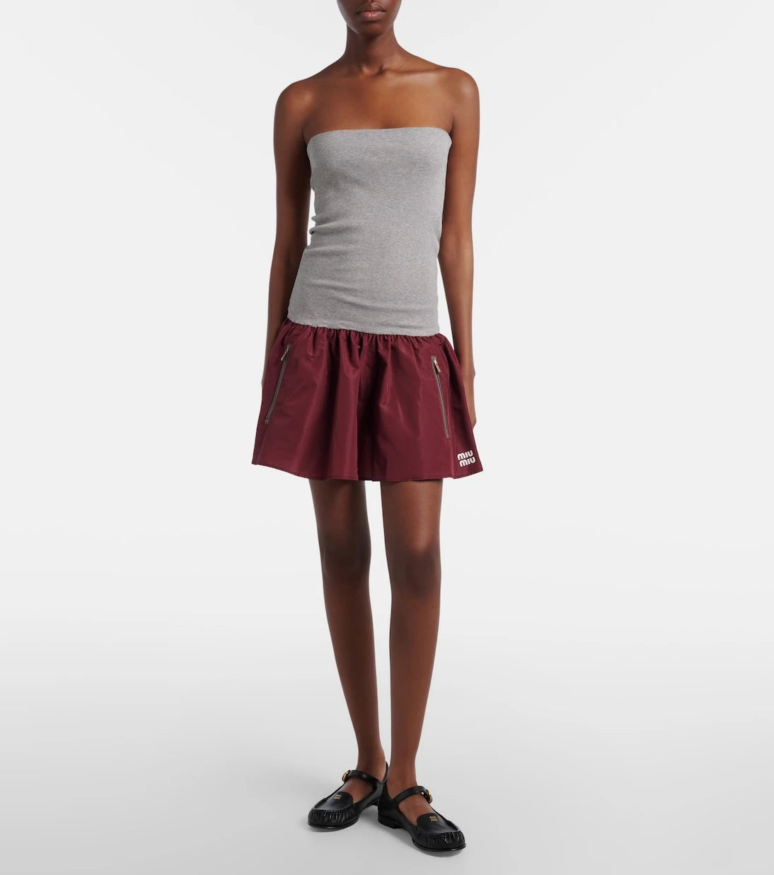 Miu Miu - Technical miniskirt