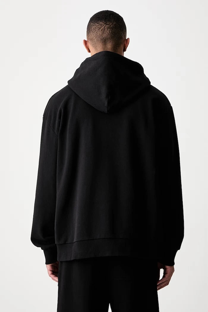 MM6 Maison Margiela erkek pamuklu kapüşonlu sweatshirt