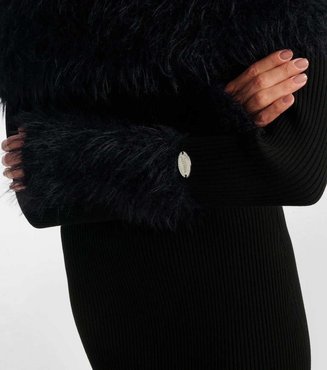 Jean Paul Gaultier - Ribbed-knit maxi dress