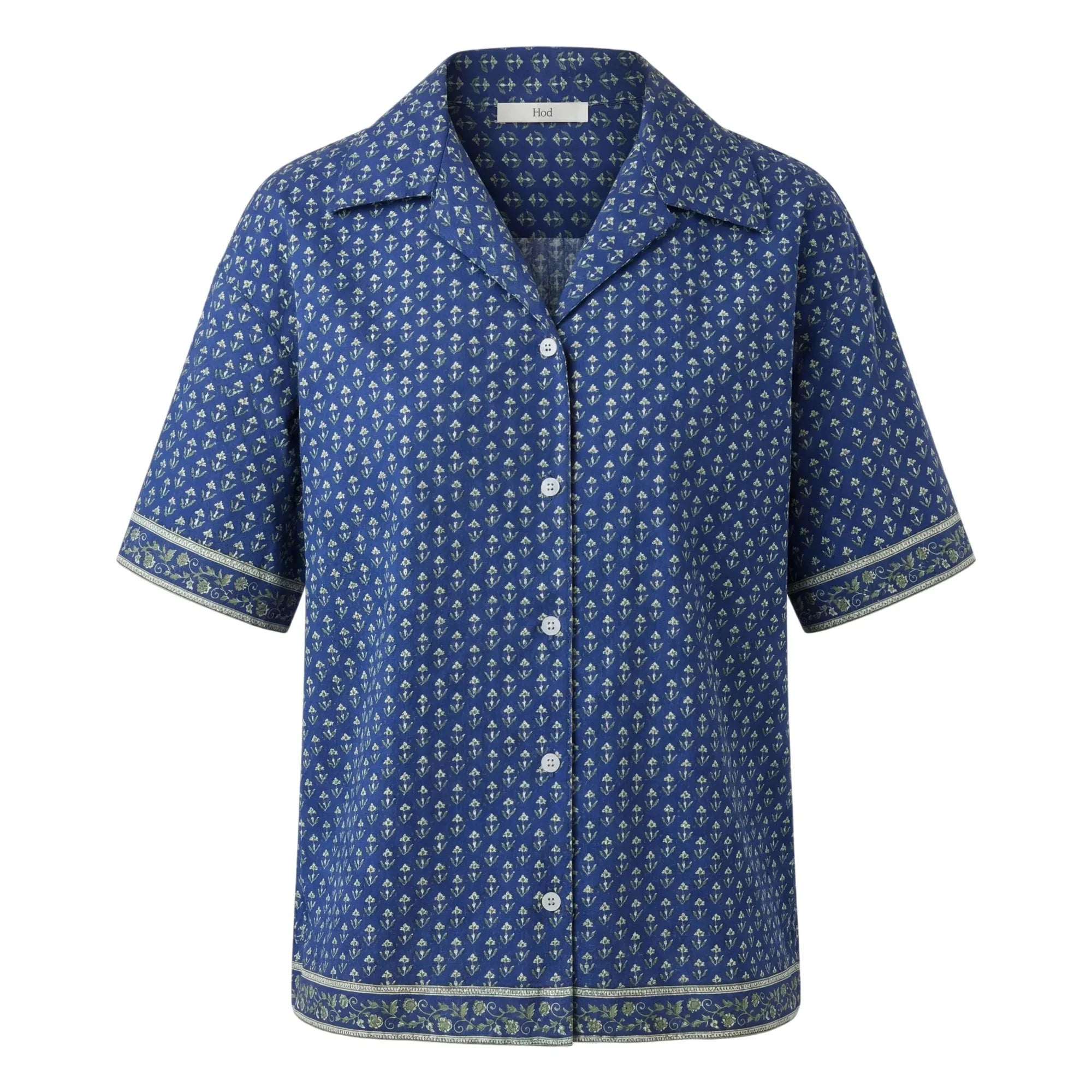 Hod - Claire Coton shirt | Midnight blue