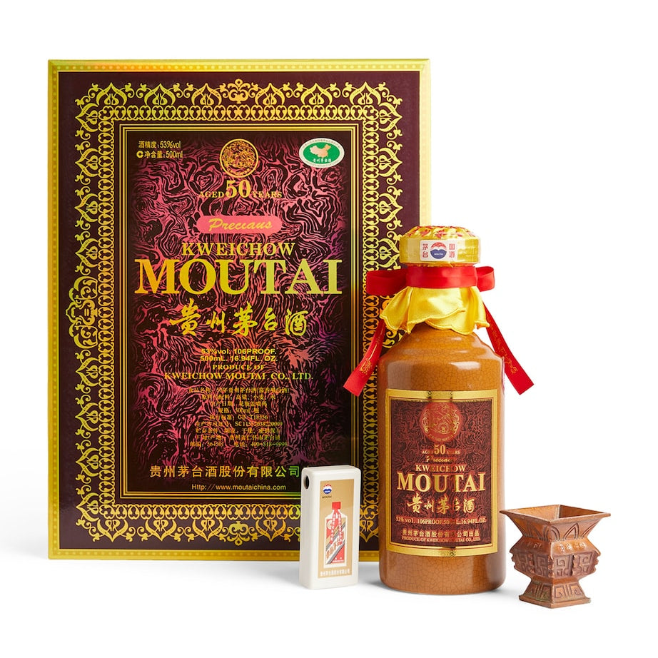 50-Year-Old Kweichow Moutai Baijiu (50cl)