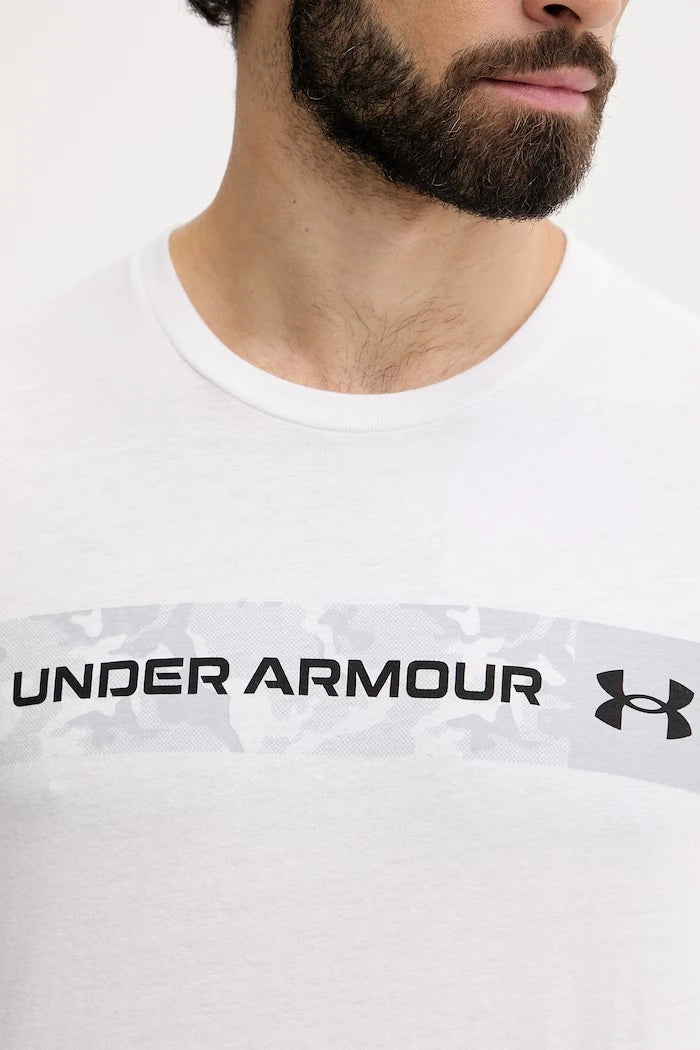 Under Armour тениска мъжка с памук CAMO CHEST