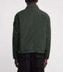 Stone Island Green Canvas Waterproof Compass Jacket