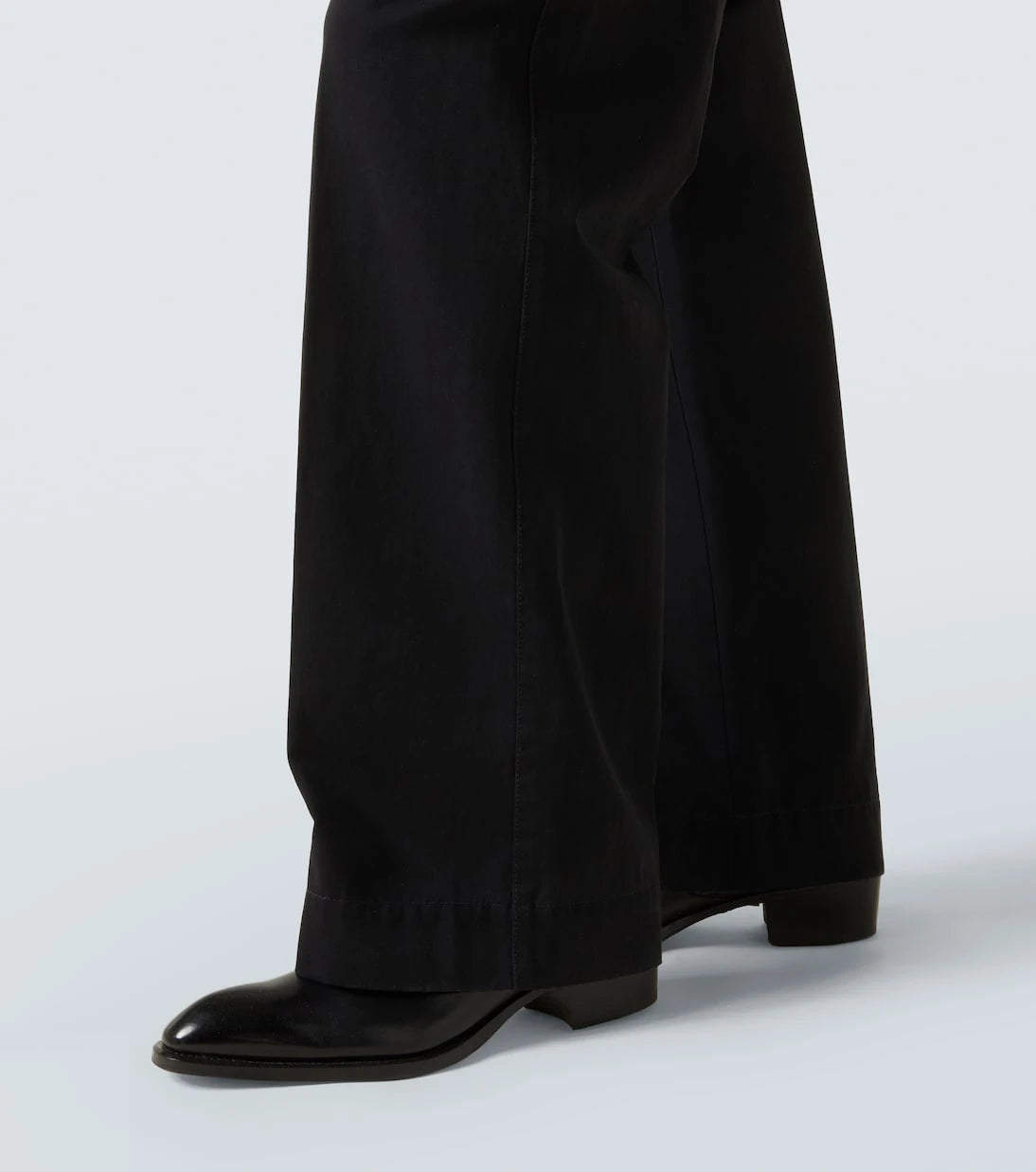 Tom Ford - Cotton drill wide-leg pants