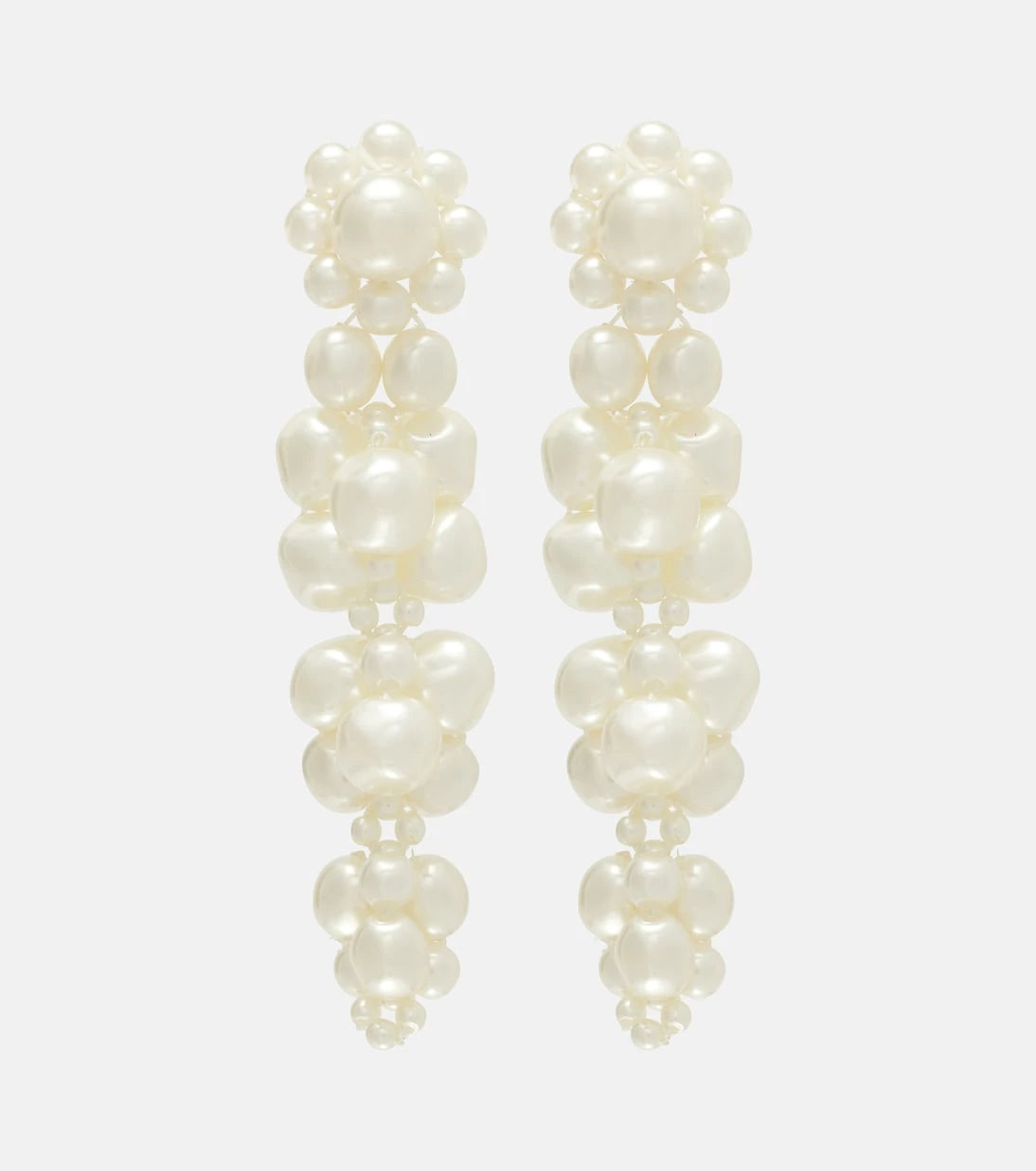 Simone Rocha - Drip faux pearl drop earrings