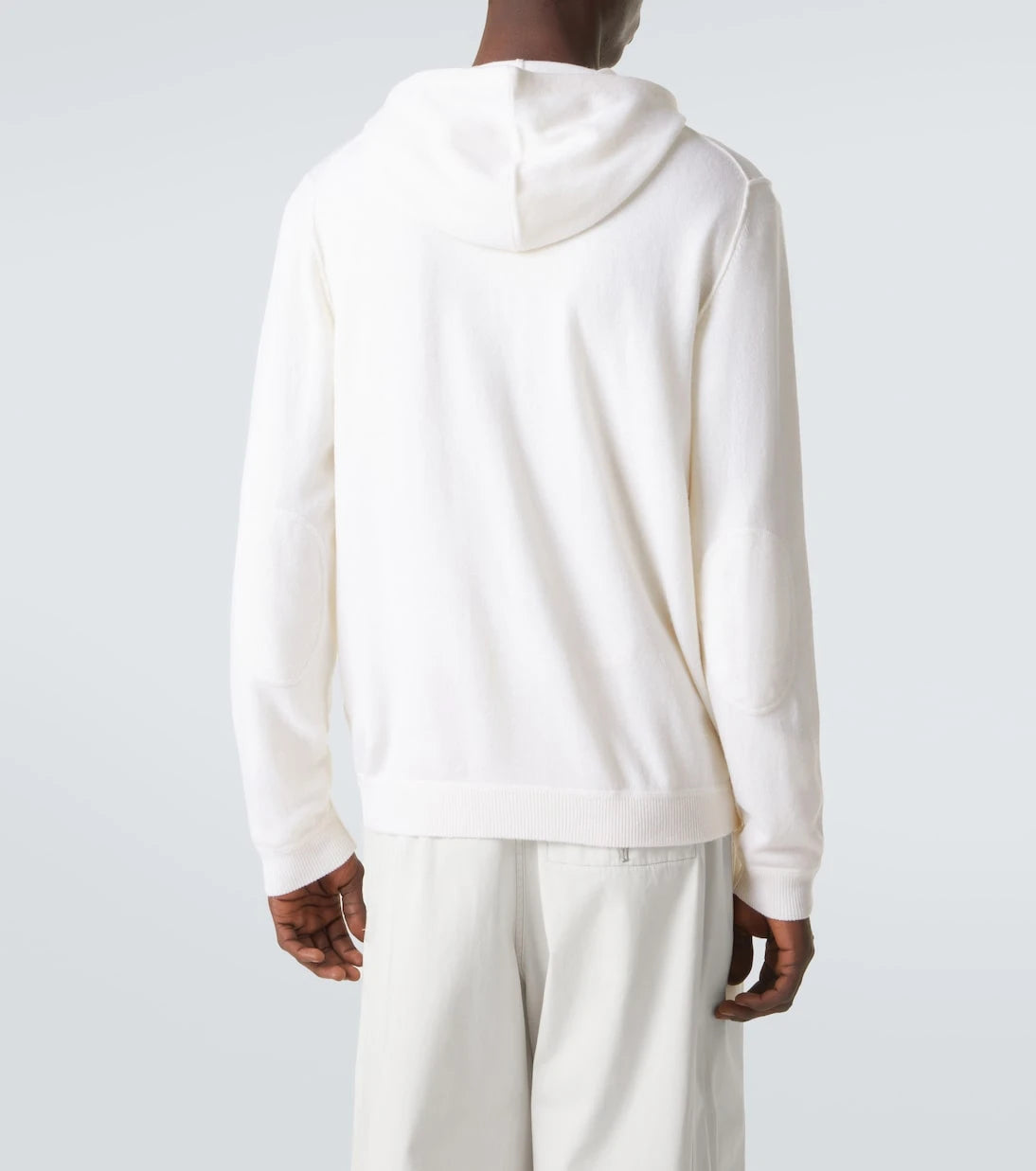 Allude - Zip-up wool and cashmere hoodie