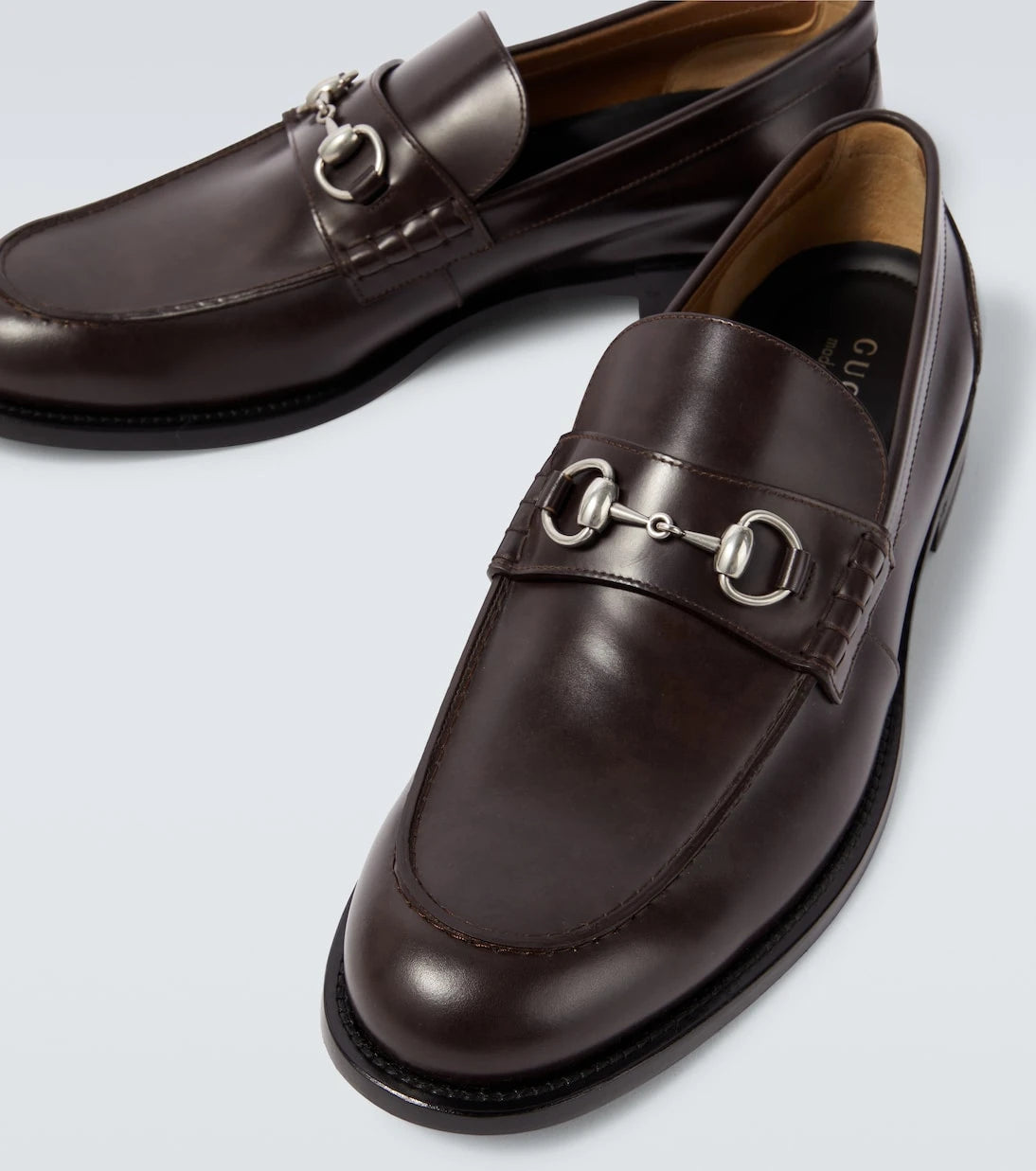 Gucci - Horsebit leather loafers