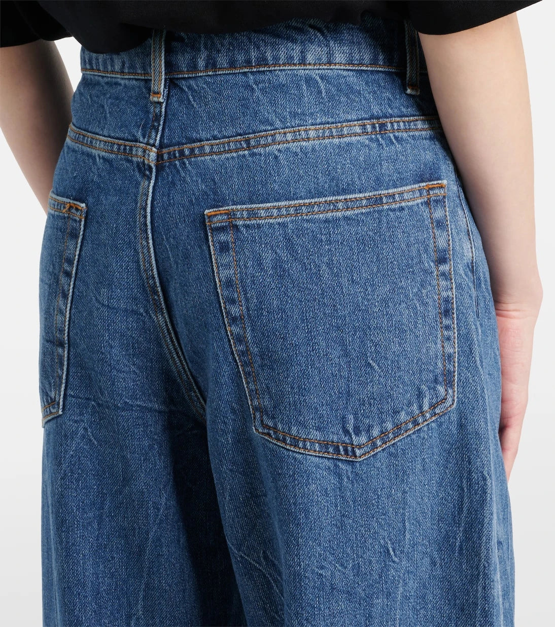 Róhe - High-rise wide-leg jeans