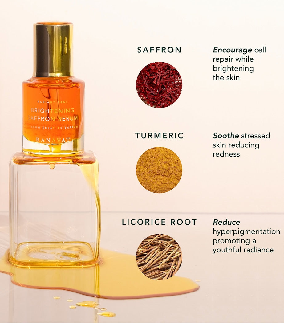 Radiant Rani Brightening Saffron Serum (30ml)