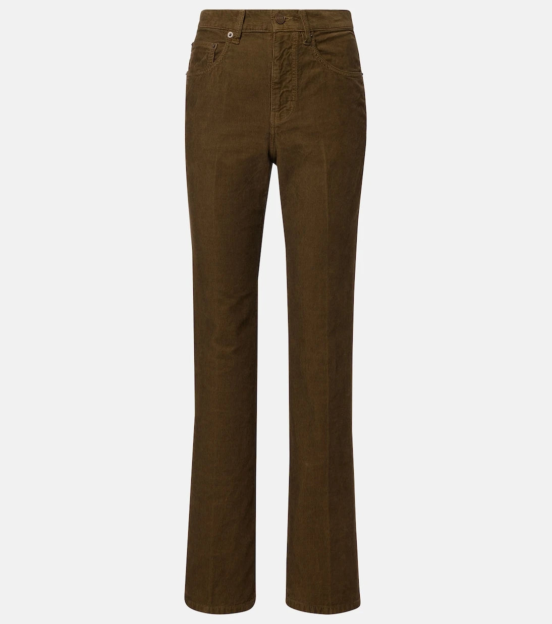 Saint Laurent - Clyde cotton corduroy straight pants