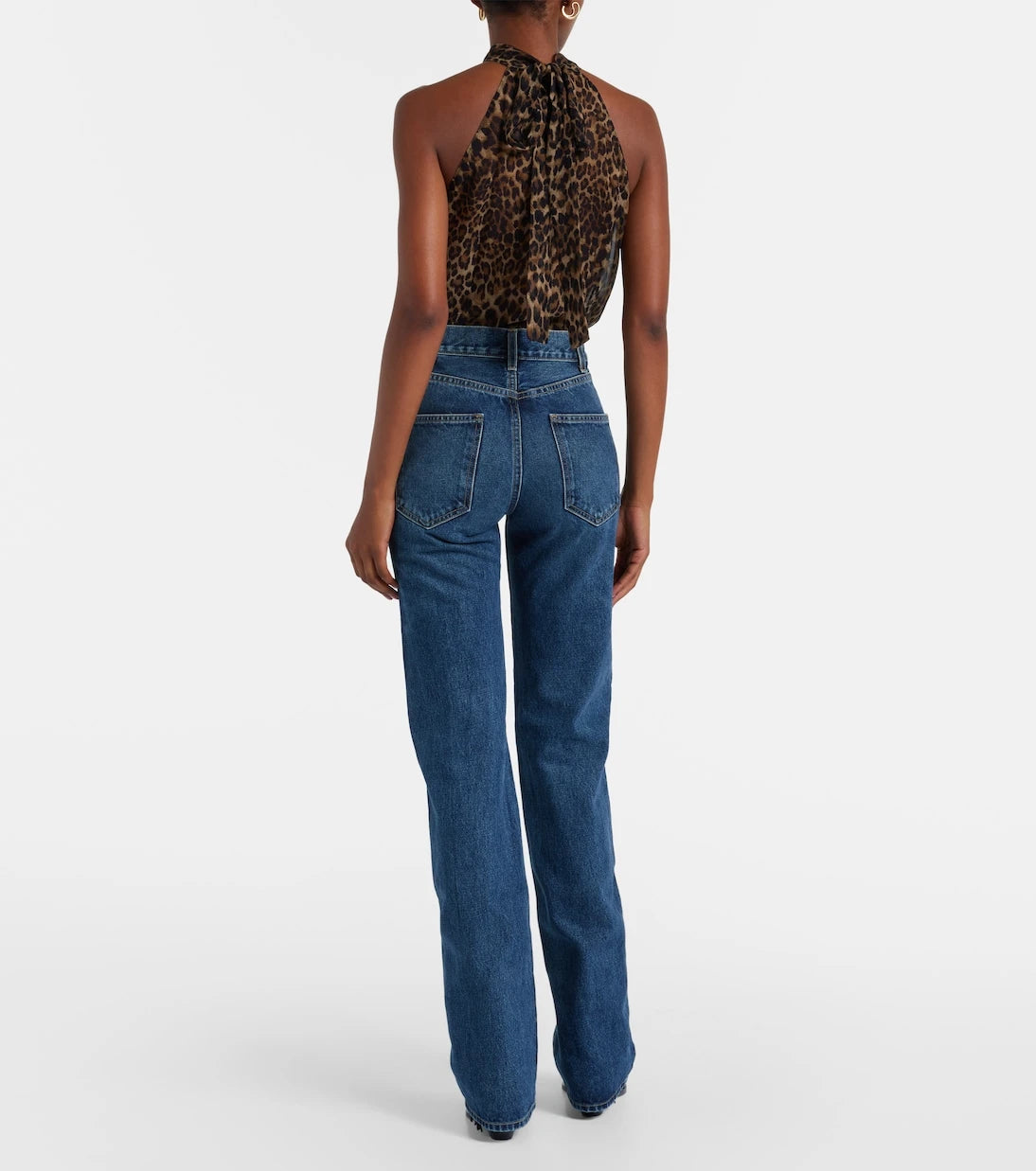 Nili Lotan - Joan mid-rise straight jeans