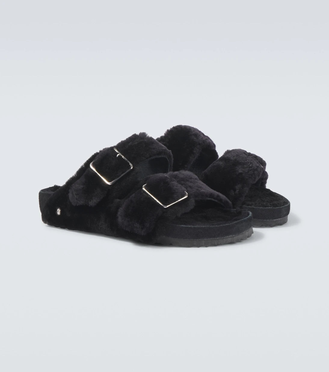 Birkenstock 1774 - Arizona 1774 shearling-lined suede sandals