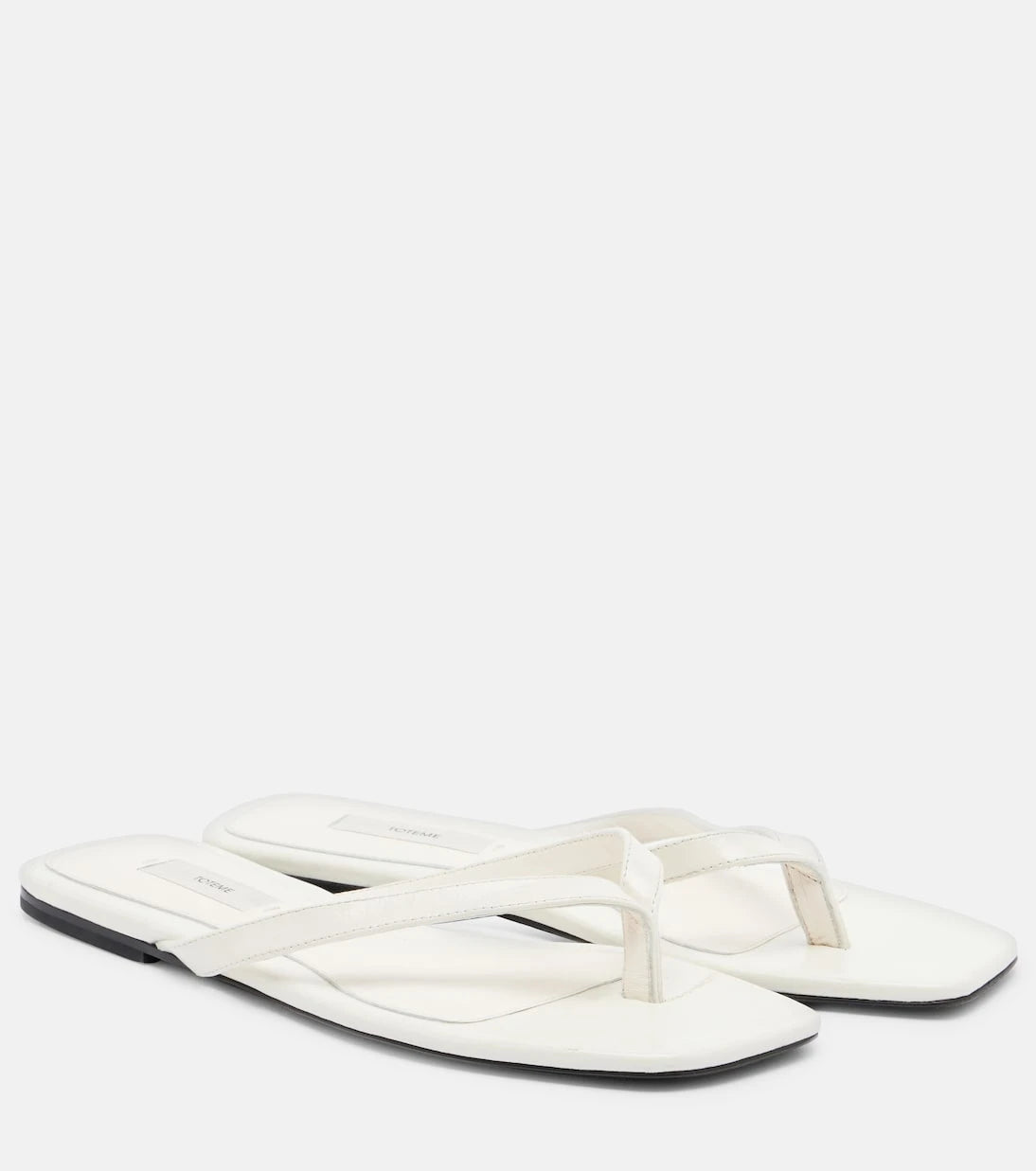 Toteme - Leather thong sandals