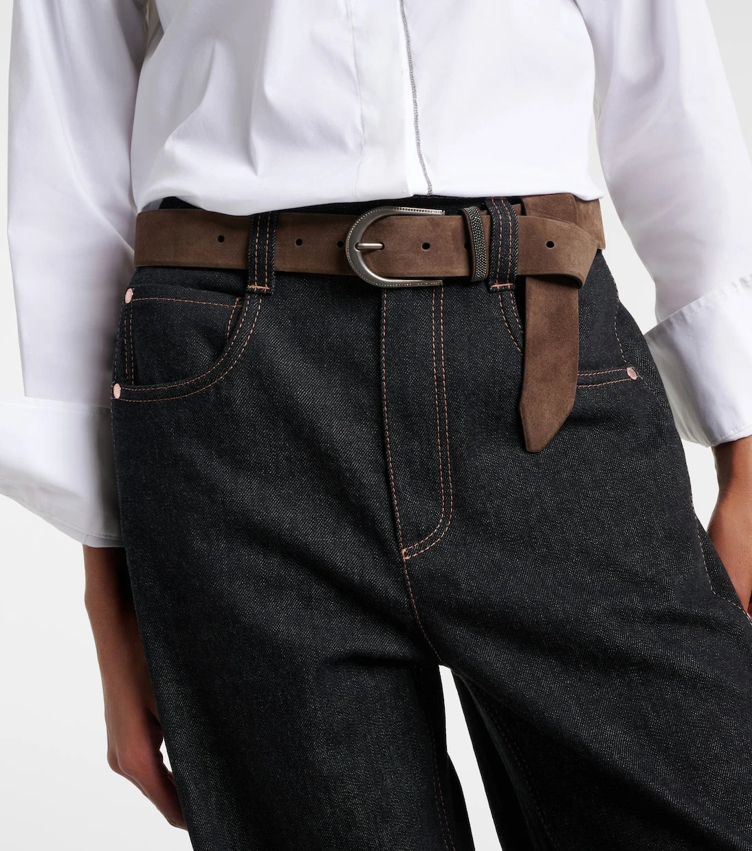 Brunello Cucinelli - Suede belt