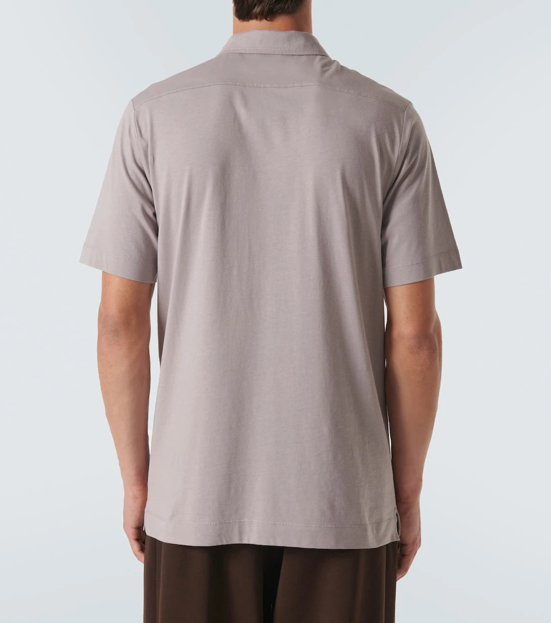 Dries Van Noten - Cotton jersey polo shirt
