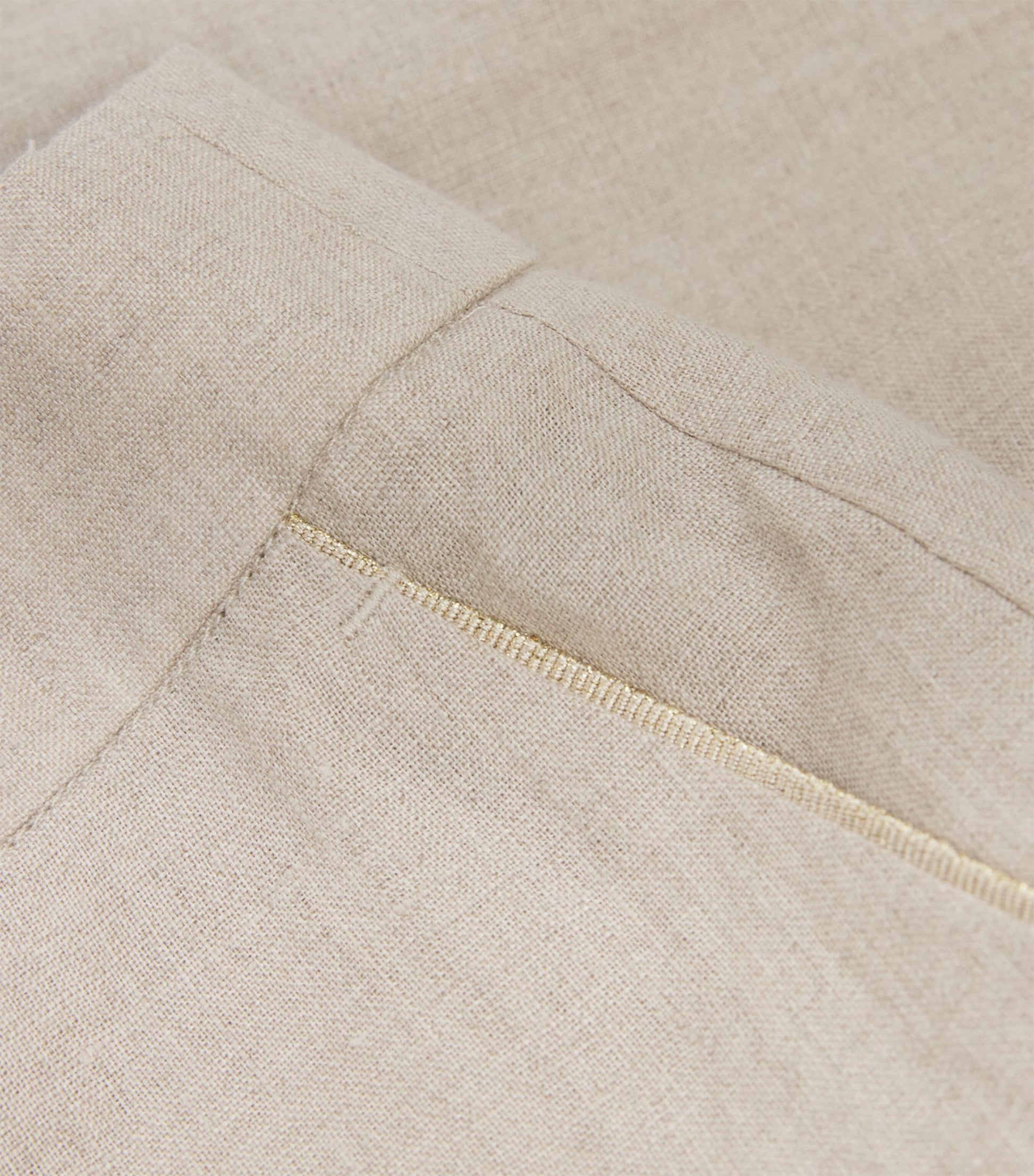 Eleventy x Harrods Linen Bermuda Shorts