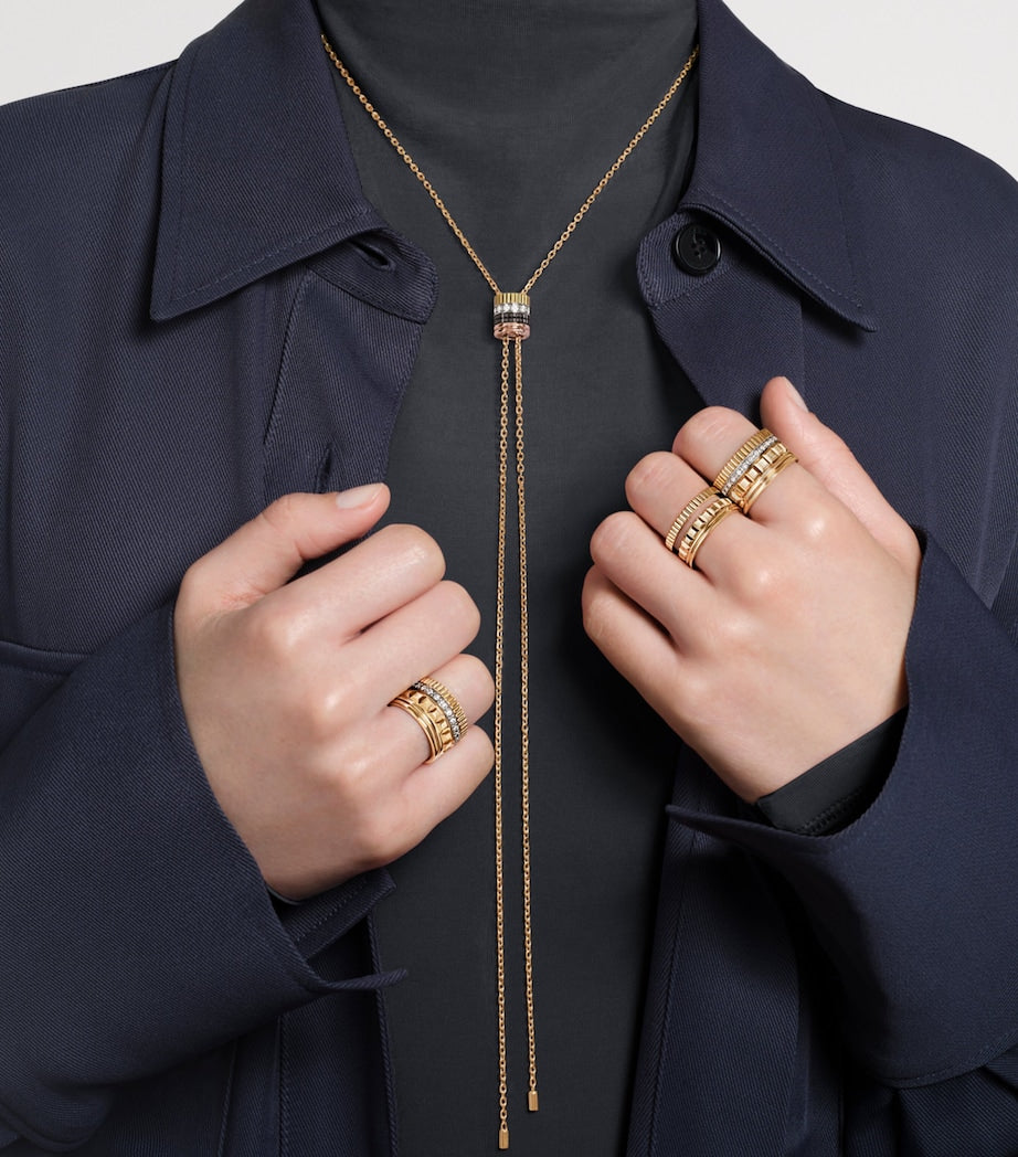 Yellow Gold Quatre Radiant Ring