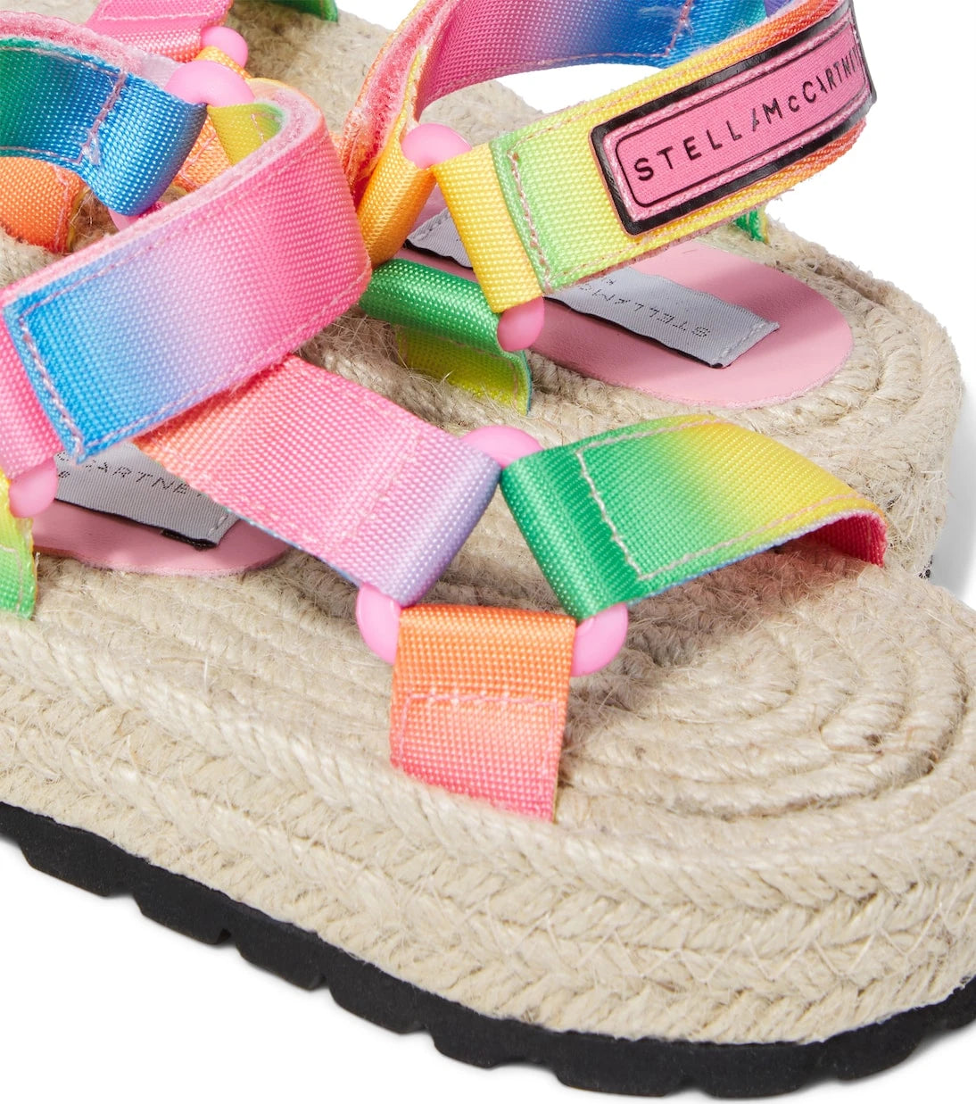 Stella McCartney Kids - Ombré espadrille sandals