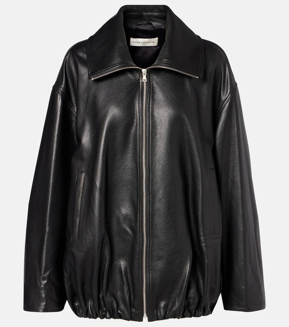 Nour Hammour - Elisse leather jacket