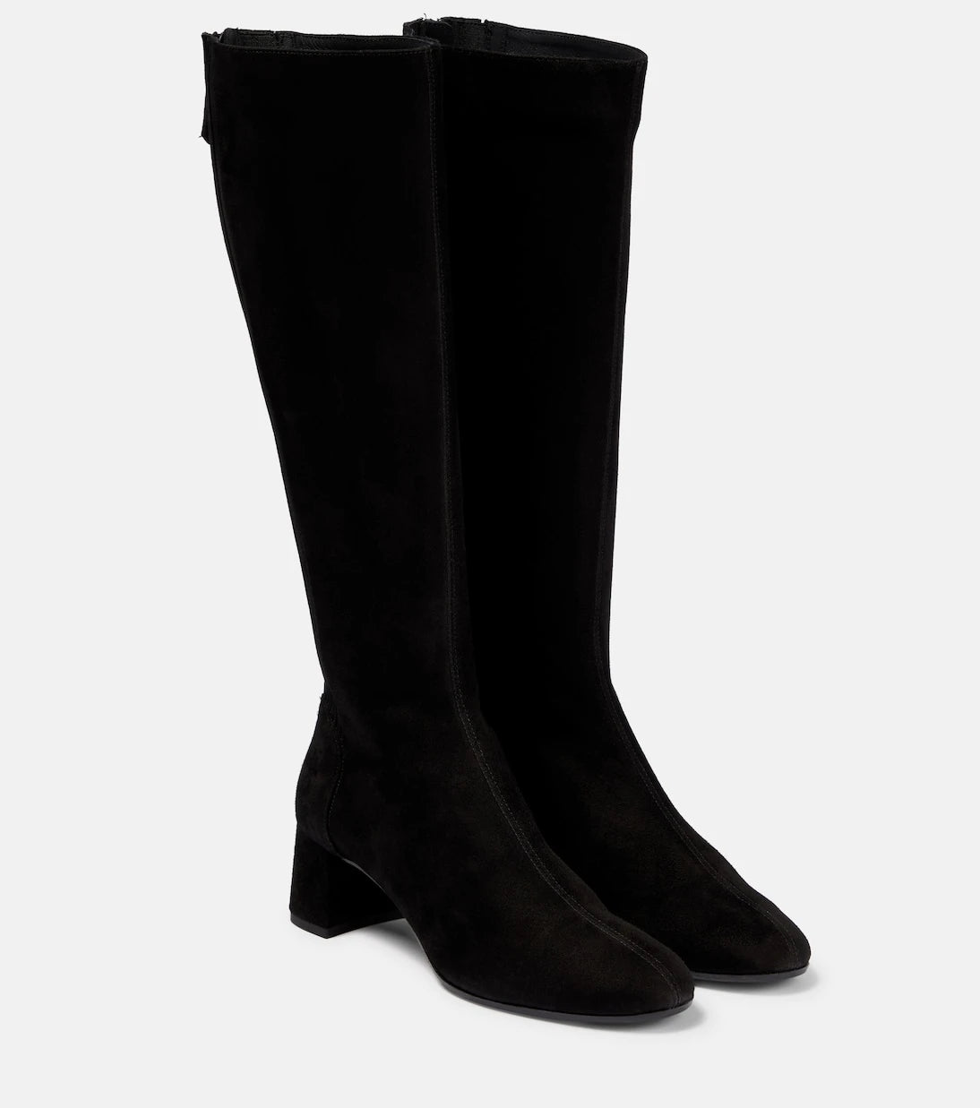 Aquazzura - Saint Honore suede knee-high boots