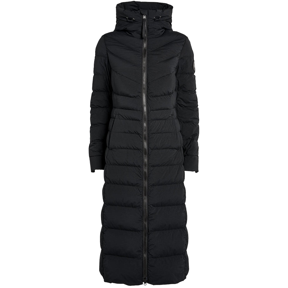 Canada Goose Black Down-Filled Clair Long Coat