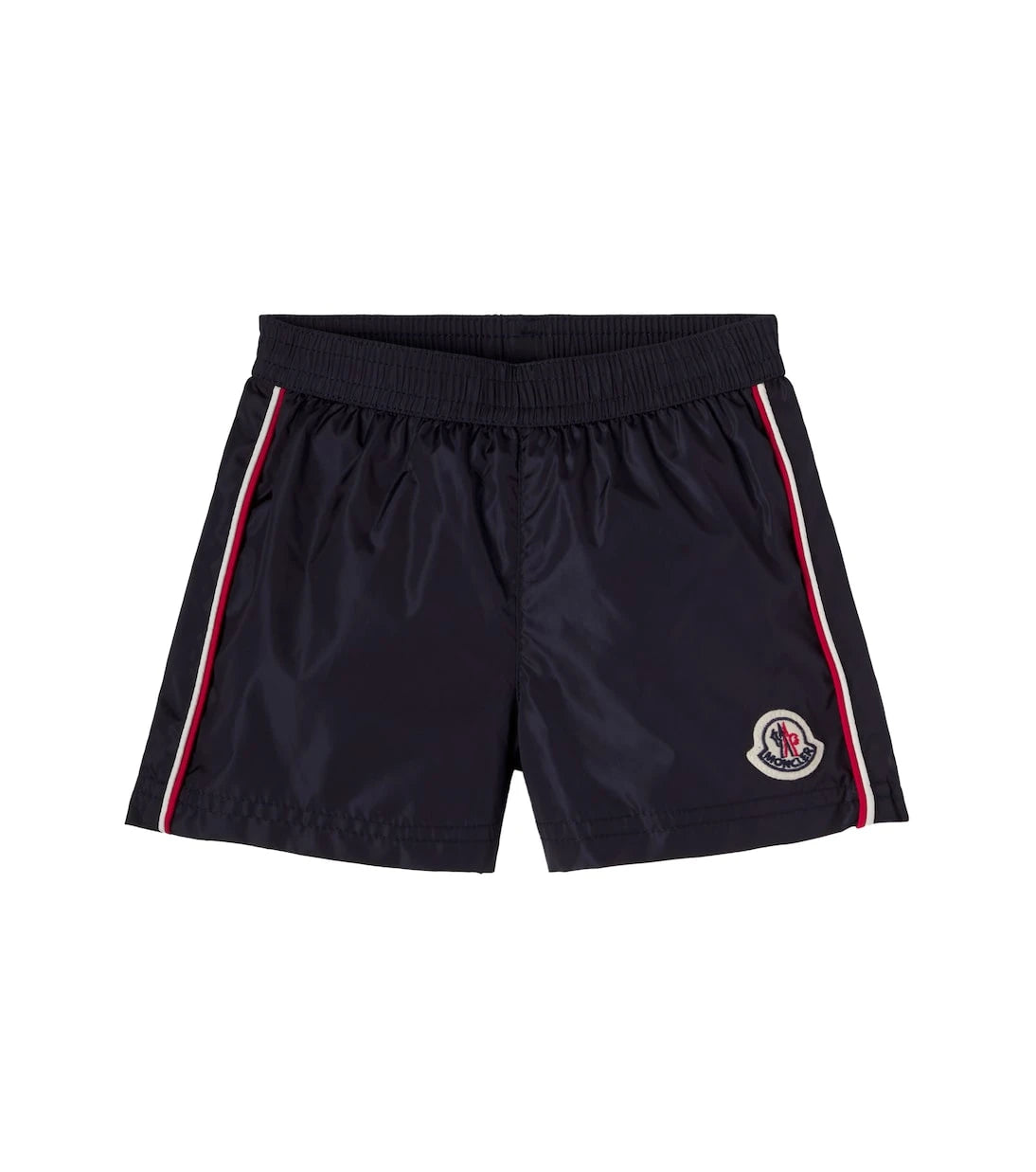 Moncler Enfant - شورت سباحة للأطفال مطبوع عليه شعار