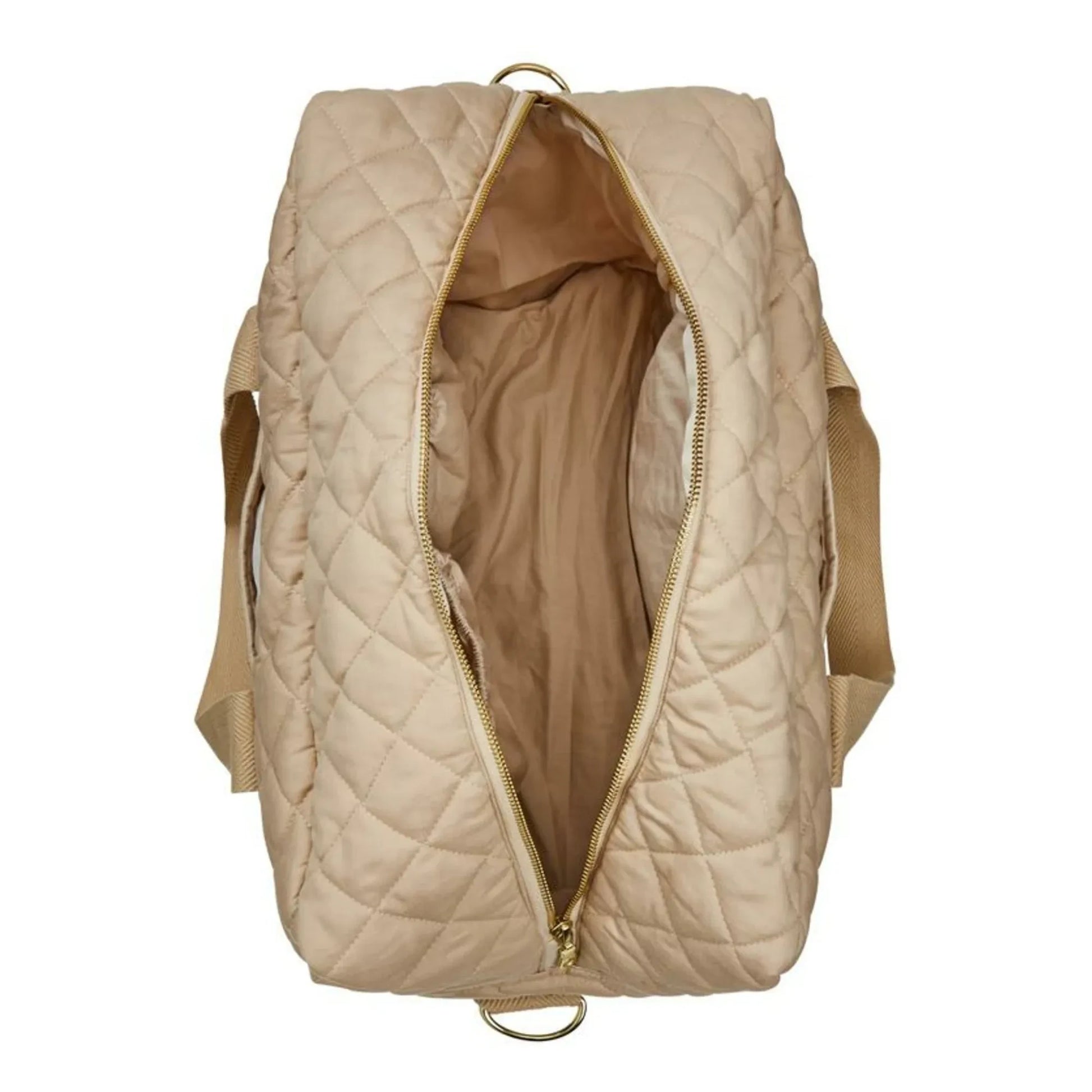 Cam Cam - 48h quilted diaper bag  | Latte