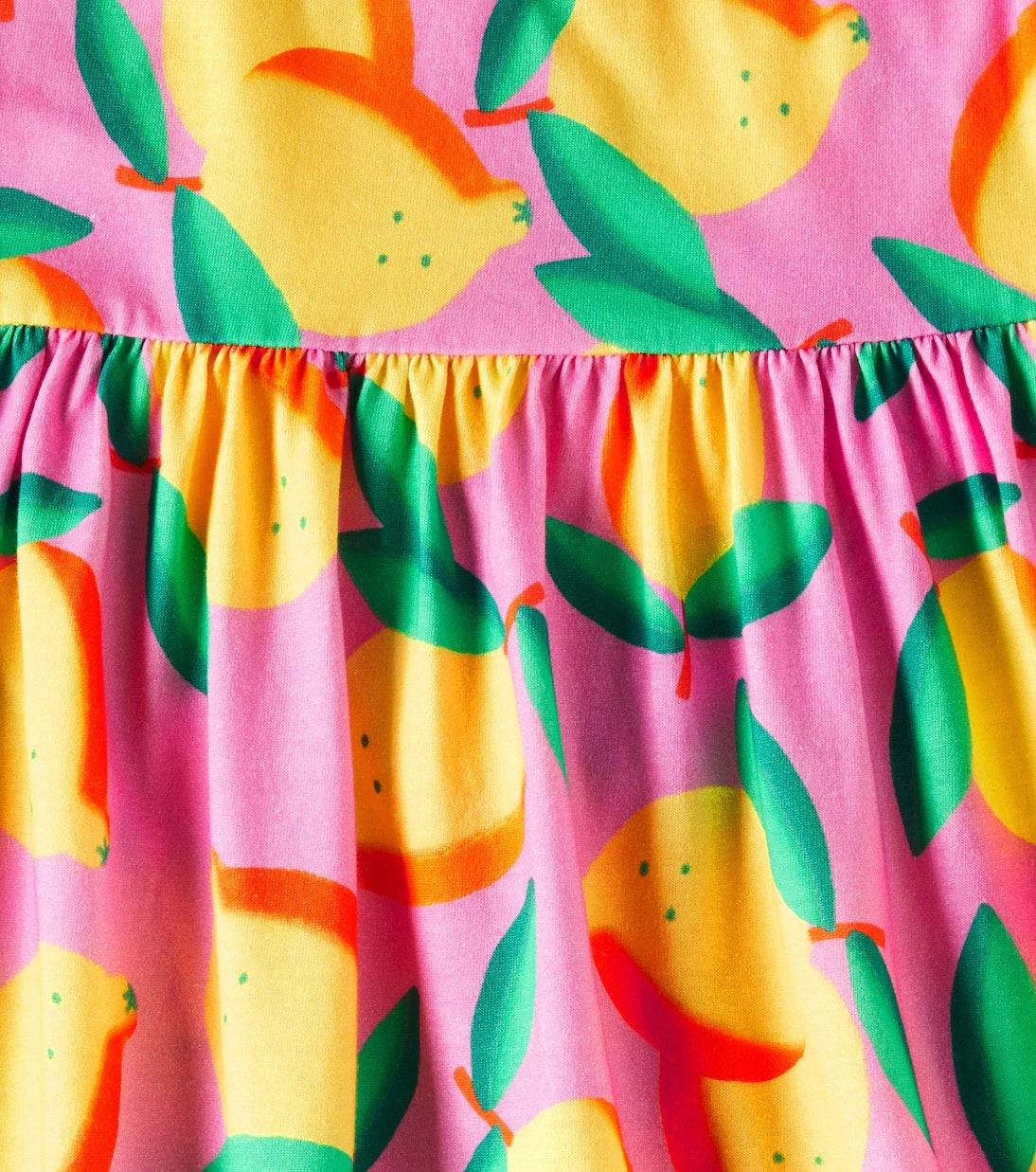 Fábula - Malha Limoeiro printed cotton dress