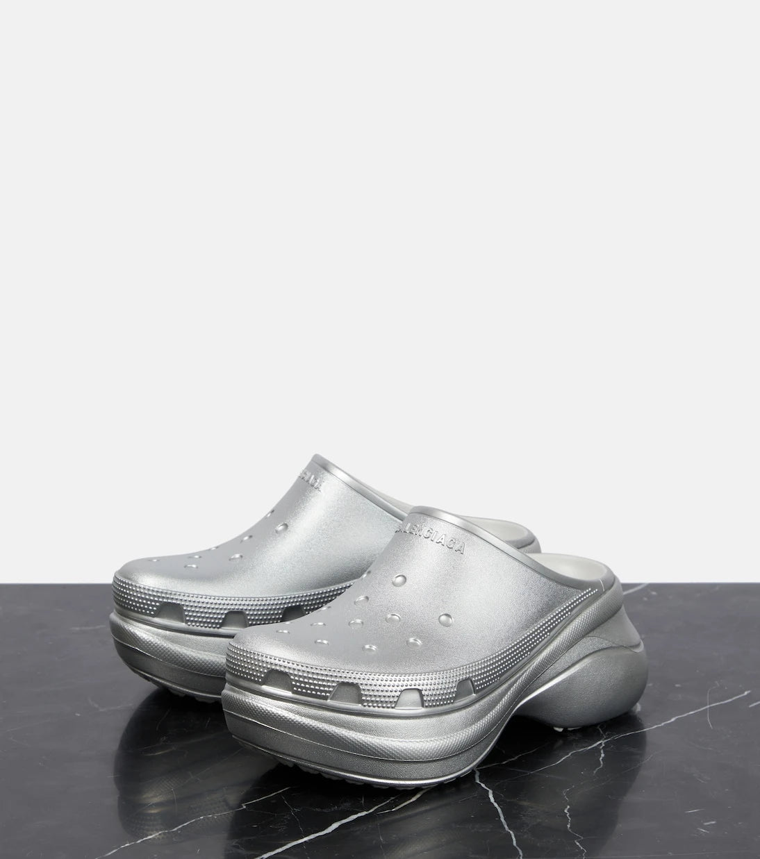 Balenciaga - x Crocs platform slides