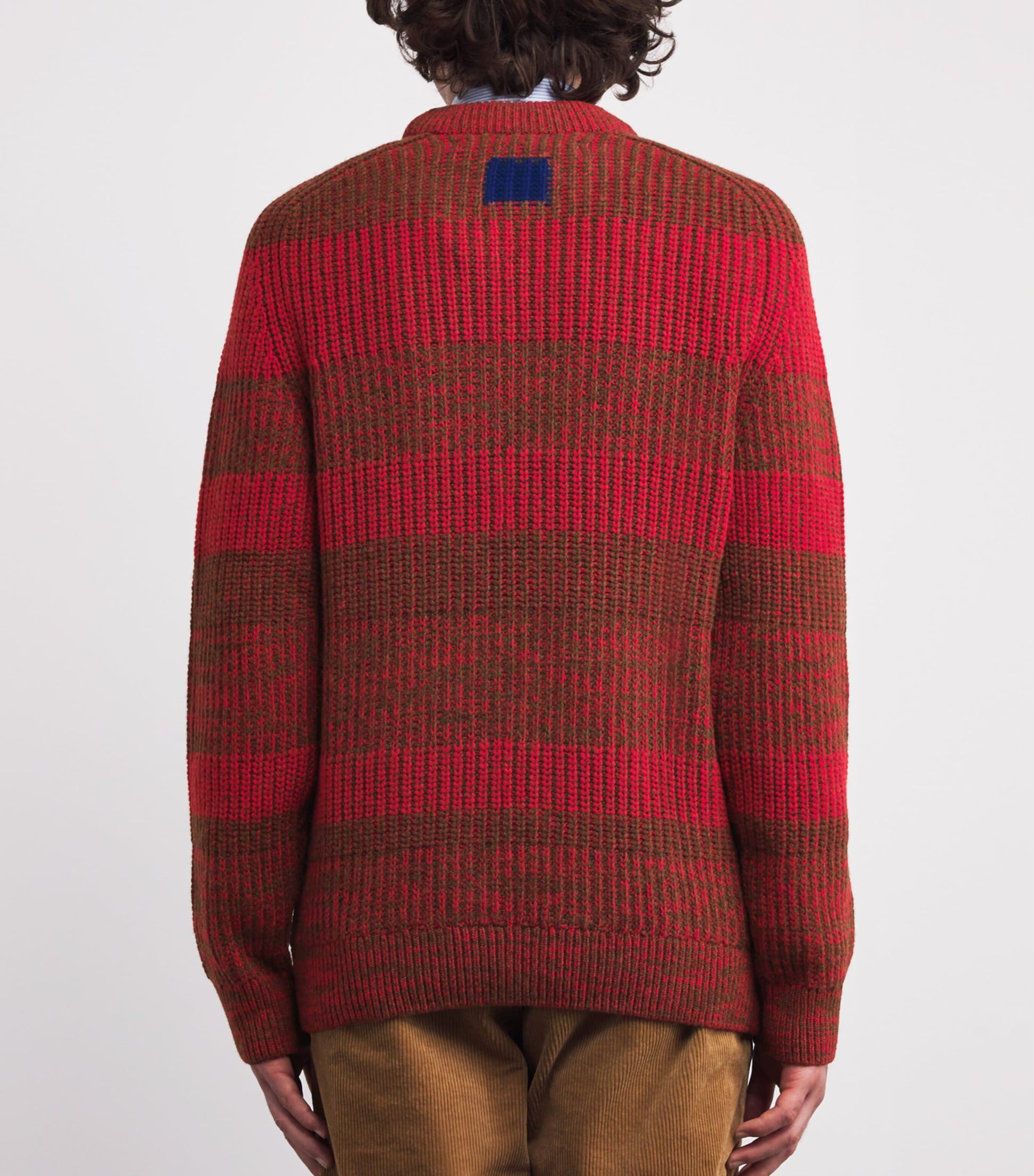 Red x Paul Smith Wool Saddle Sweater